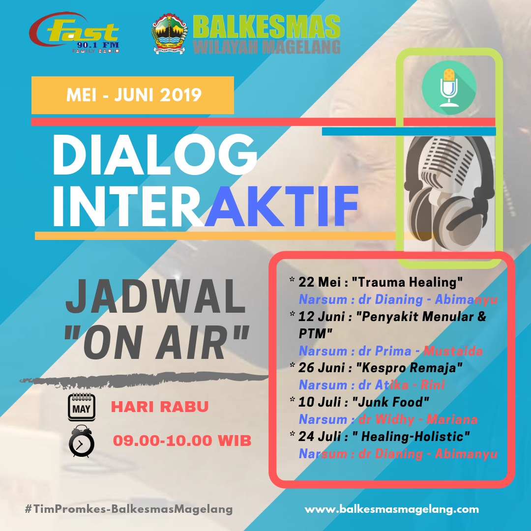 Jadwal Dialog Interaktif di FAst FM 2019