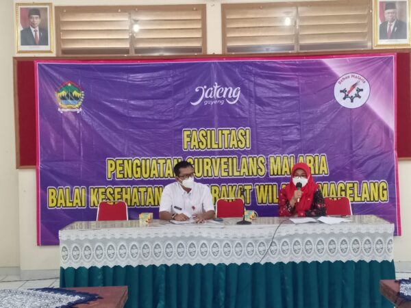 Pertemuan Fasilitasi Penguatan Surveilans Malaria Di Kabupaten Magelang Tahun 2022