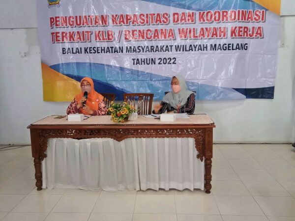 Penguatan Kapasitas Dan Koordinasi Terkait Klb/Bencana Wilayah Kerja Tahun 2022 Penguatan Kapasitas Dan Koordinasi Terkait Klb/Bencana Wilayah Kerja Tahun 2022